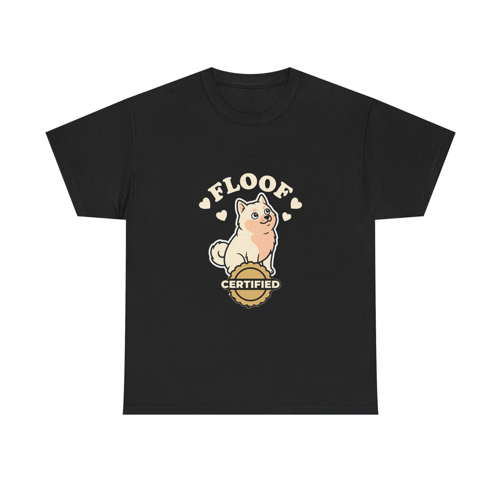 Floof Certified — Cute Cream Shiba Inu Tee | Petsy Square