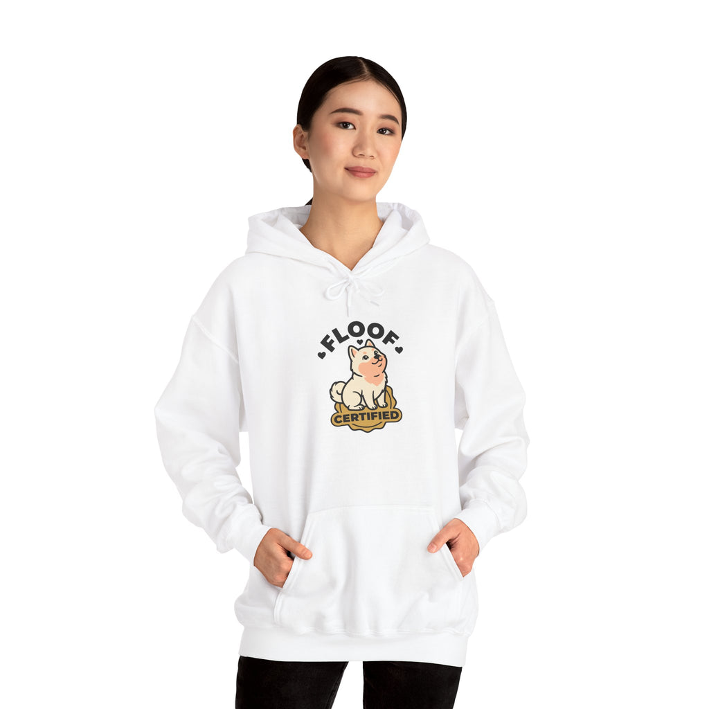 Floof Certified — Cozy Cream Shiba Inu Hoodie | Petsy Square