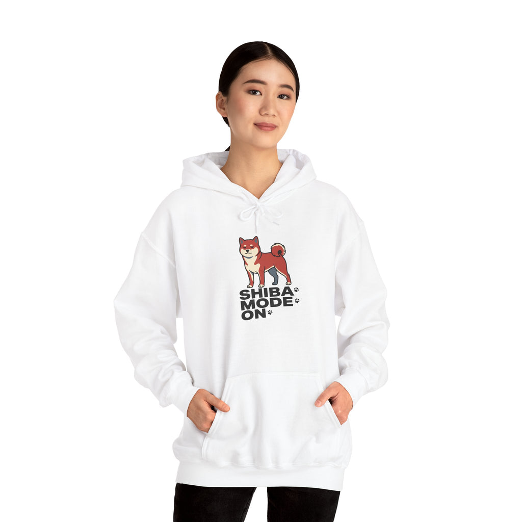 Shiba Mode On — Cozy Shiba Inu Dog Hoodie | Petsy Square