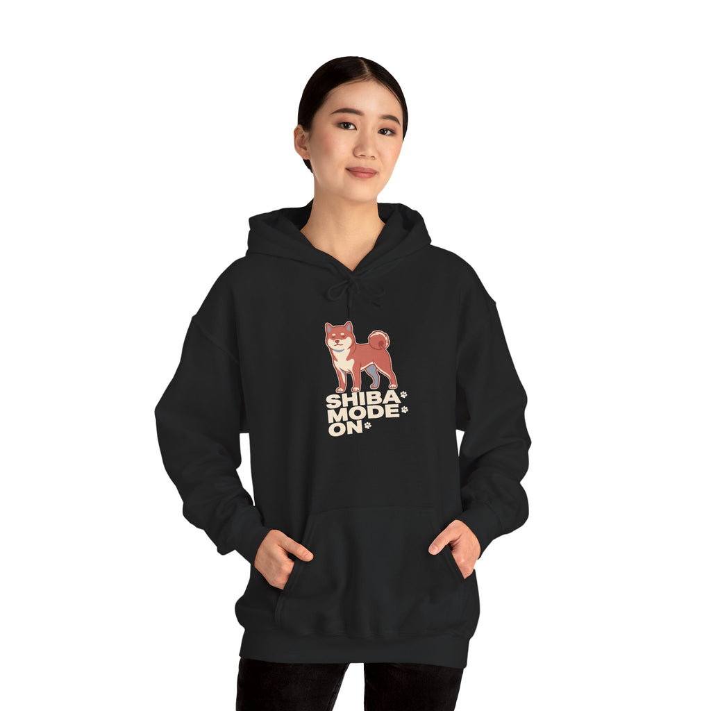 Shiba Mode On — Cozy Shiba Inu Dog Hoodie | Petsy Square