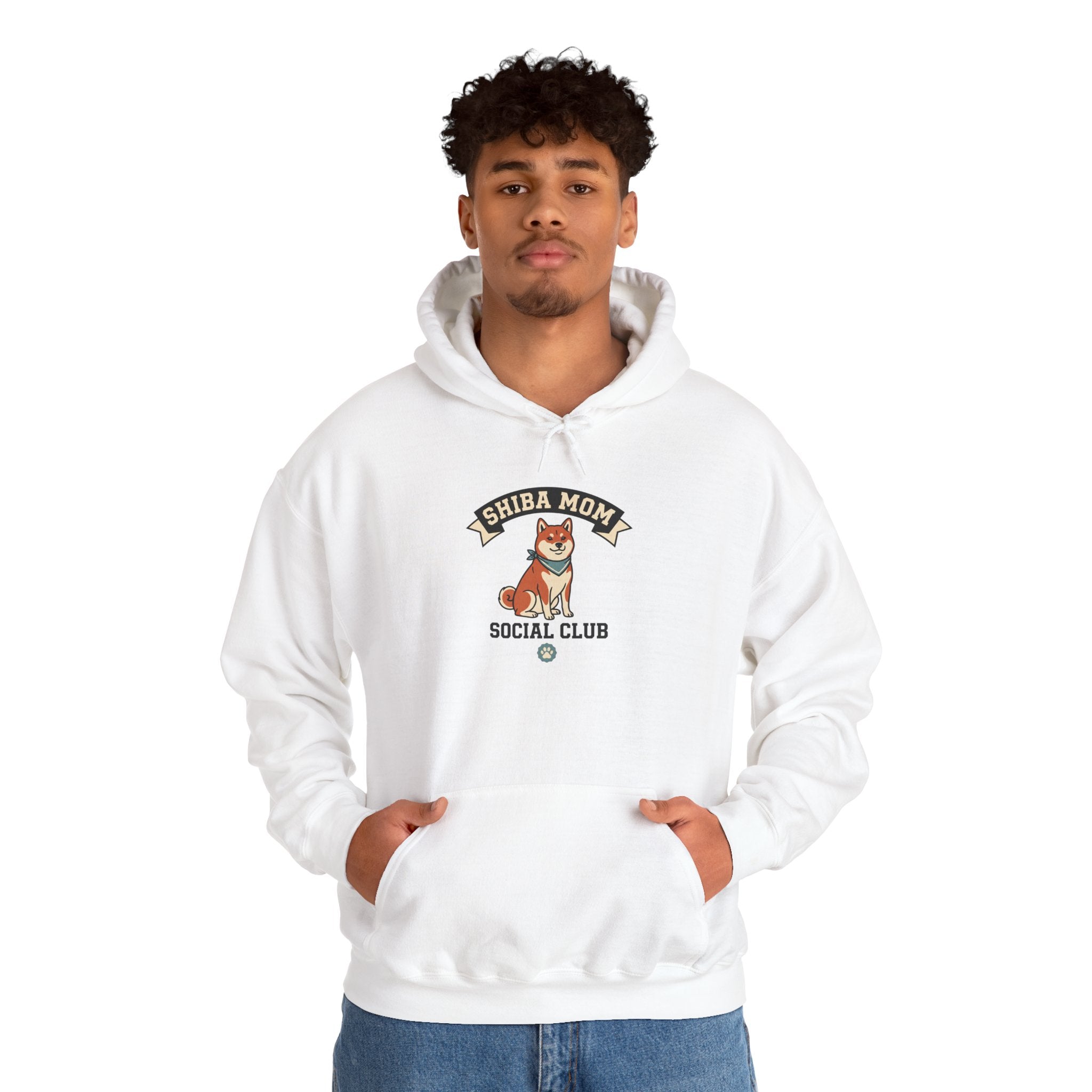 Shiba Mom Social Club — Cozy Shiba Inu Dog Mom Hoodie | Petsy Square