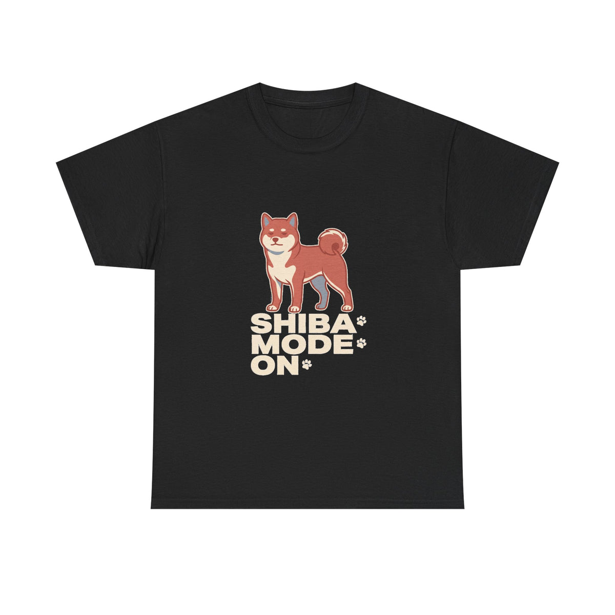 Shiba Mode On — Funny Shiba Inu Dog Tee | Petsy Square