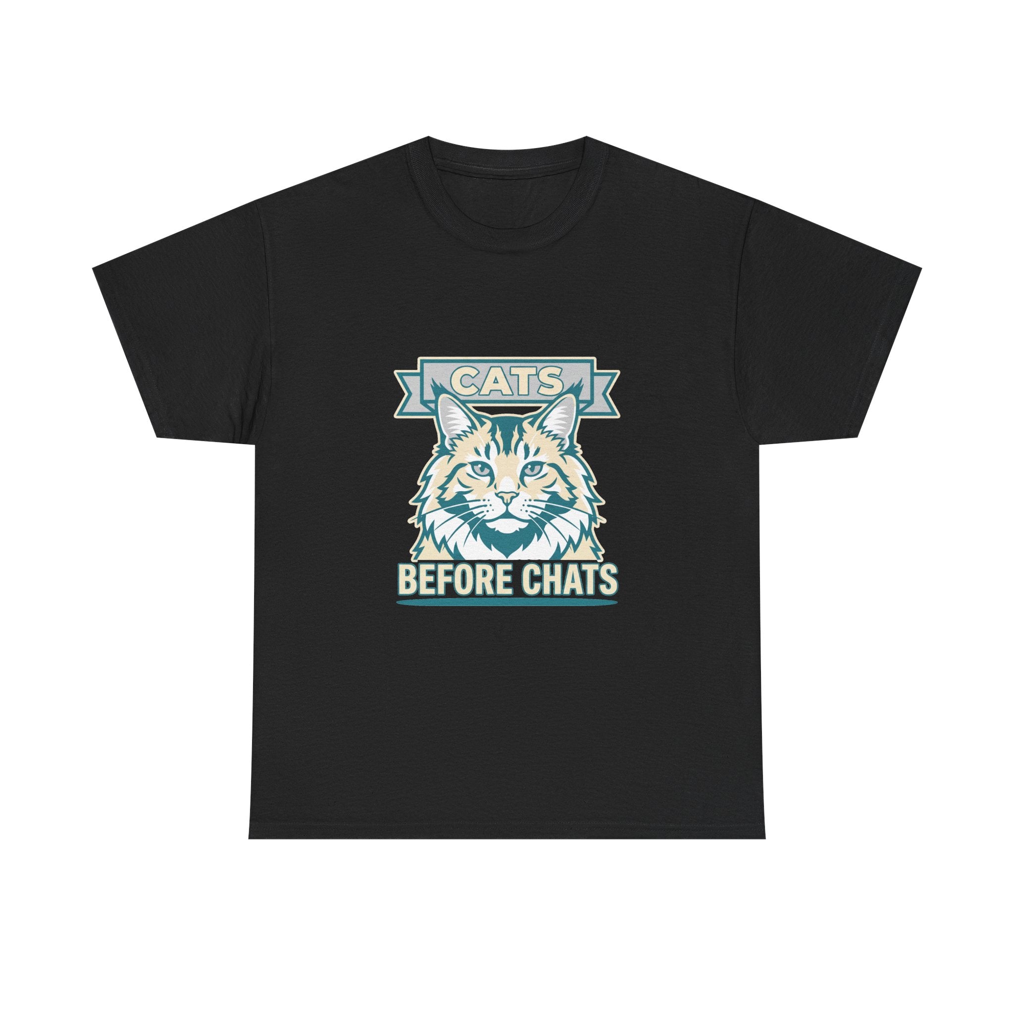 Cats Before Chats — Funny Introvert Cat Lover Tee | Petsy Square