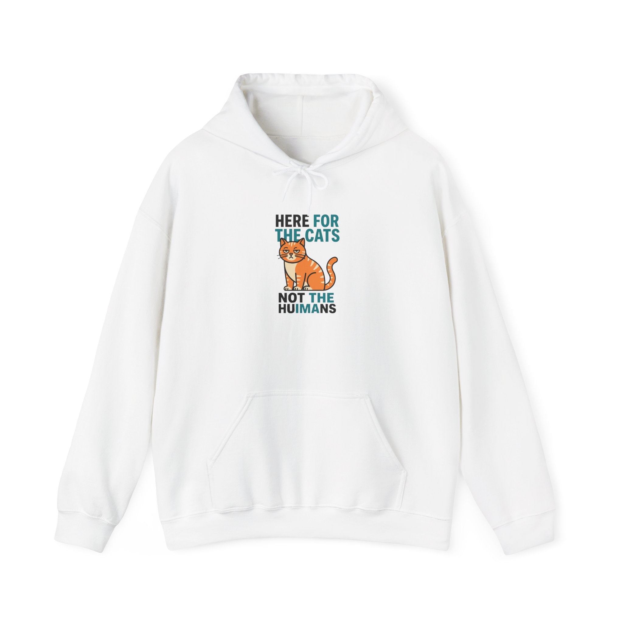 The Cats Not The Humans — Cozy Cat Lover Hoodie | Petsy Square