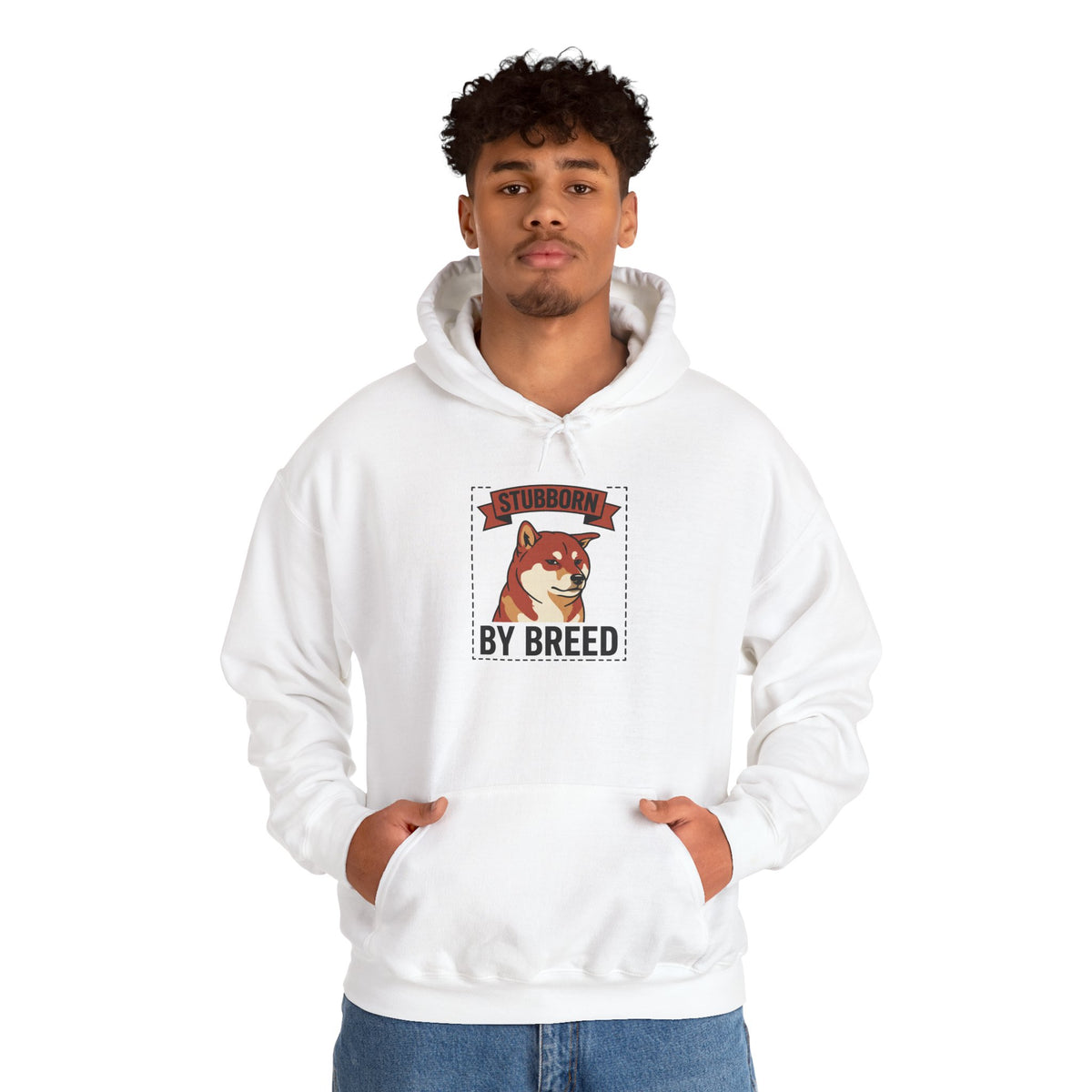 Stubborn By Breed — Cozy Shiba Inu Hoodie | Petsy Square