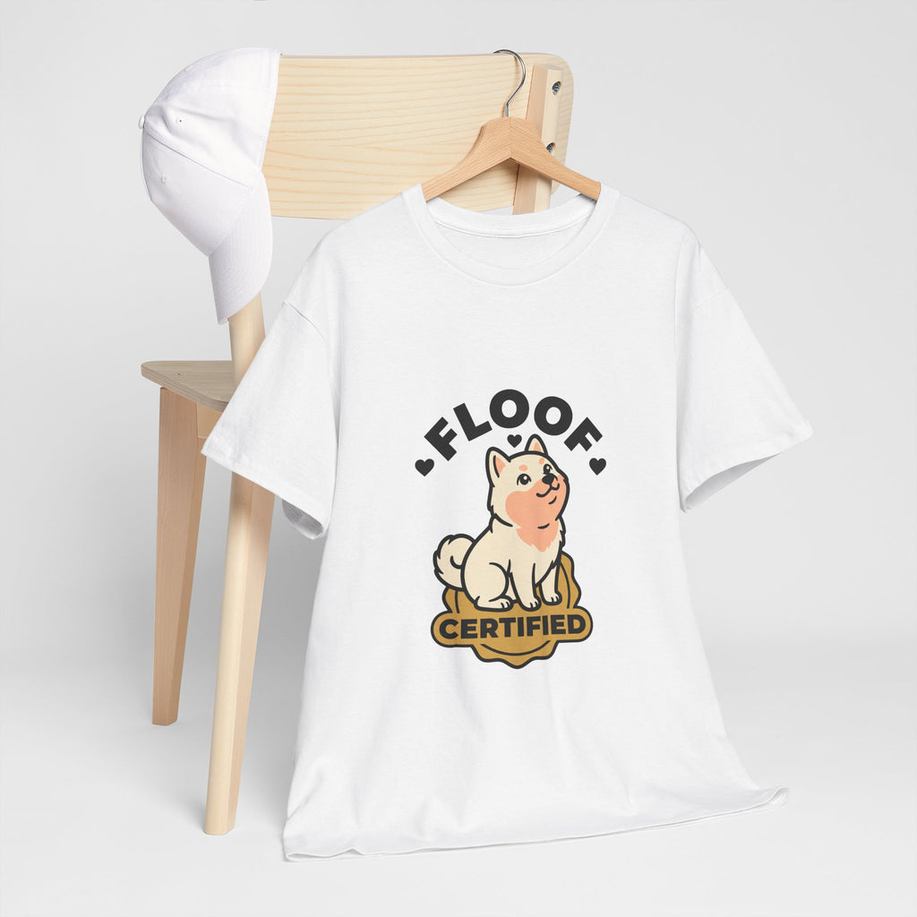 Floof Certified — Cute Cream Shiba Inu Tee | Petsy Square