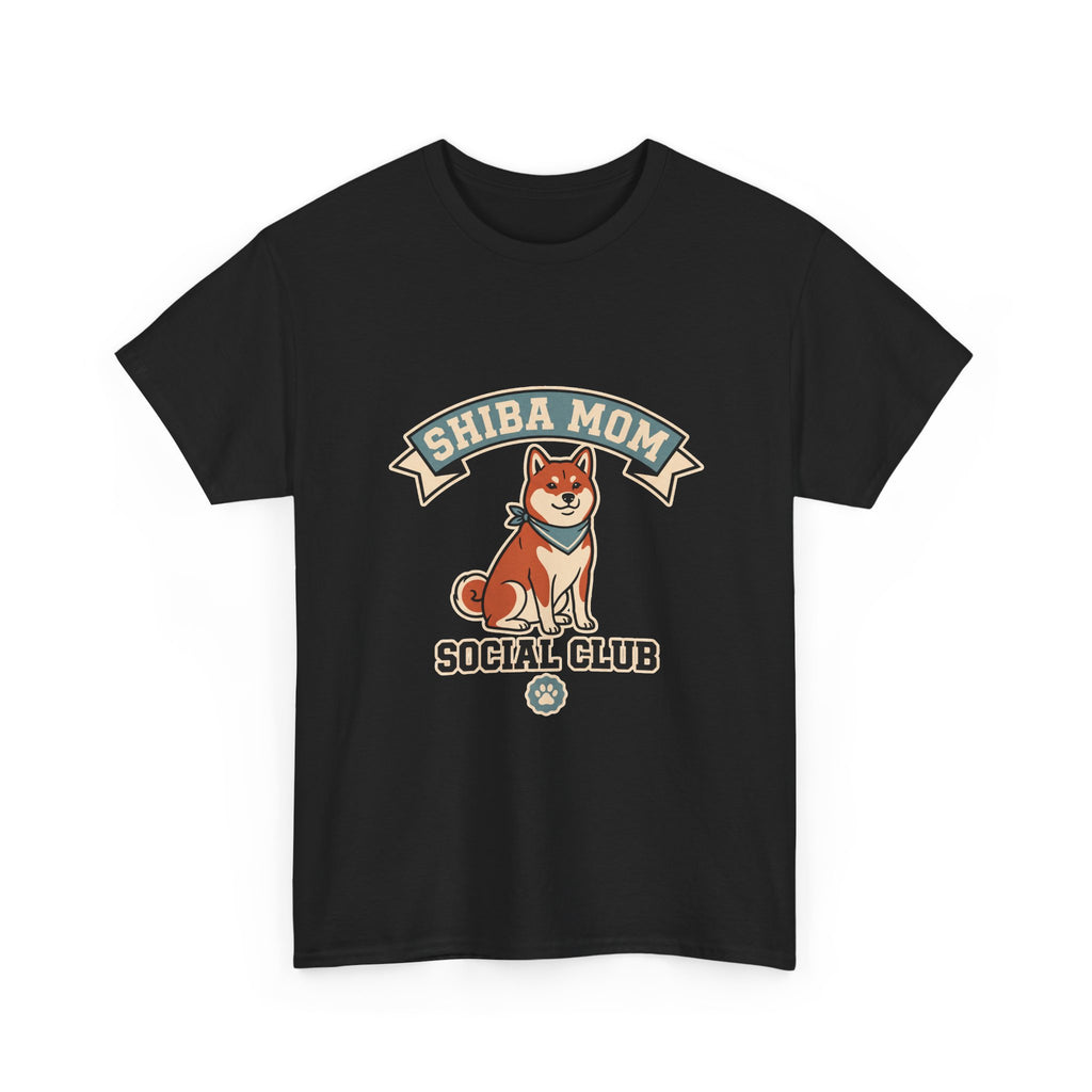 Shiba Mom Social Club — Funny Shiba Inu Dog Mom Tee | Petsy Square