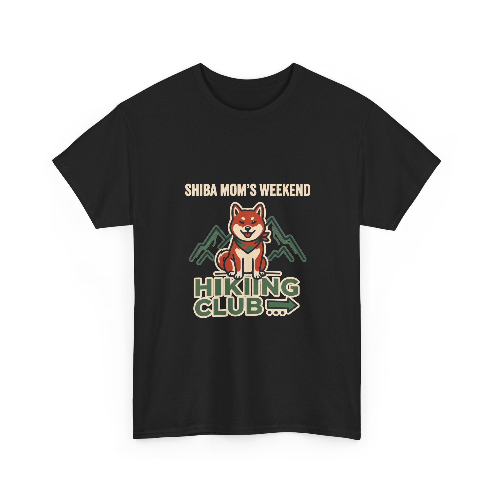 Shiba Mom's Weekend Hiking Club — Funny Shiba Inu Tee | Petsy Square
