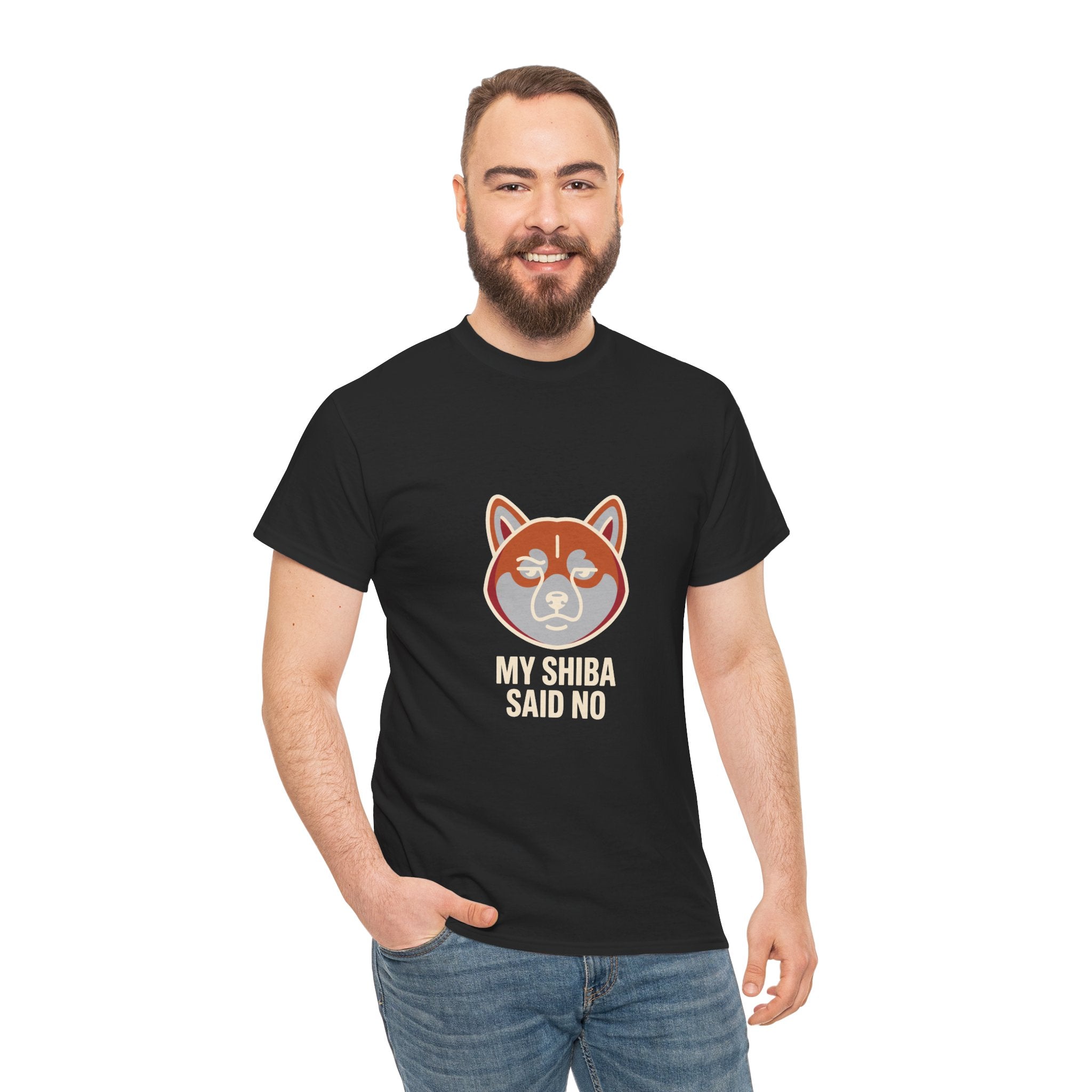 My Shiba Said No — Funny Shiba Inu Dog Lover T-Shirt | Petsy Square