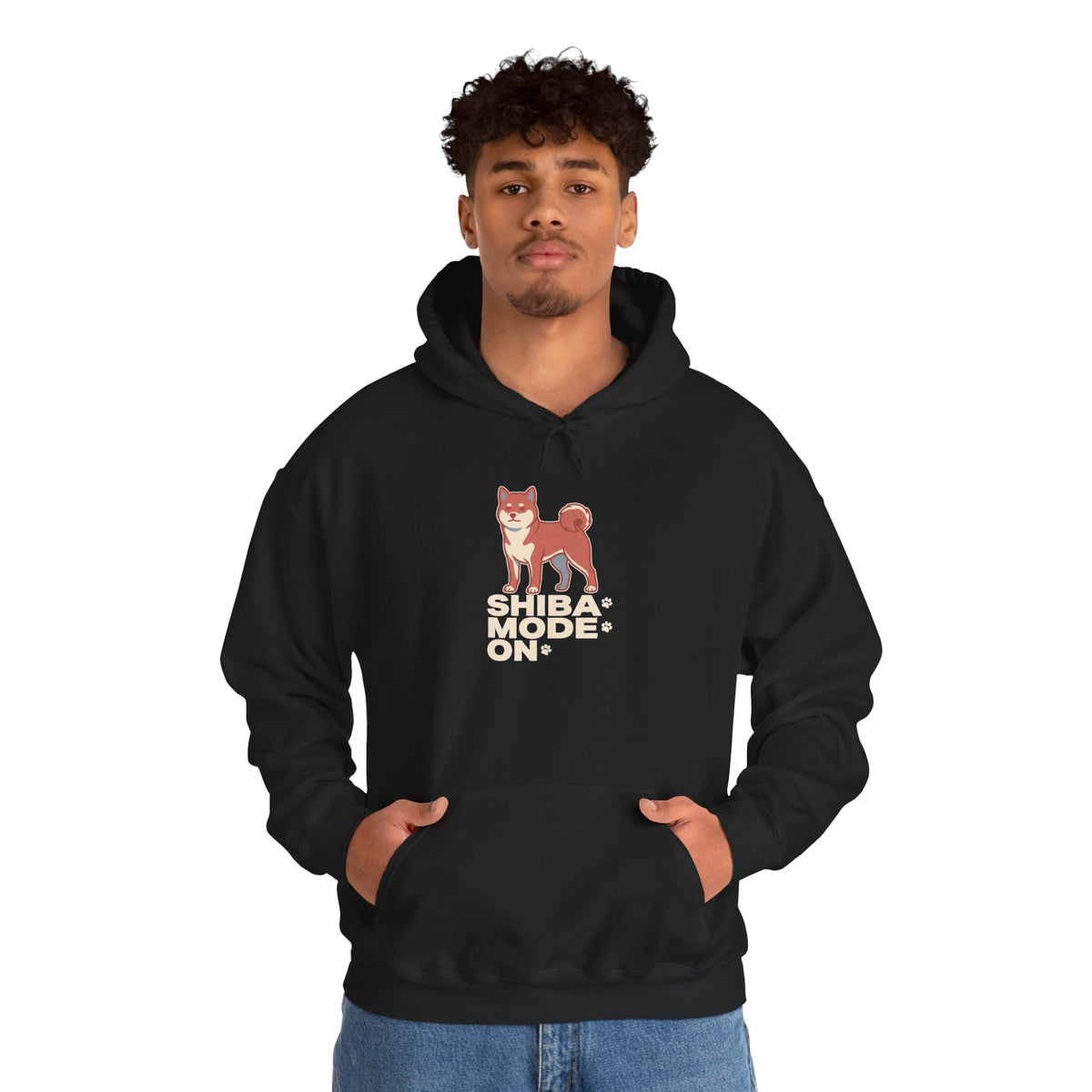 Shiba Mode On — Cozy Shiba Inu Dog Hoodie | Petsy Square