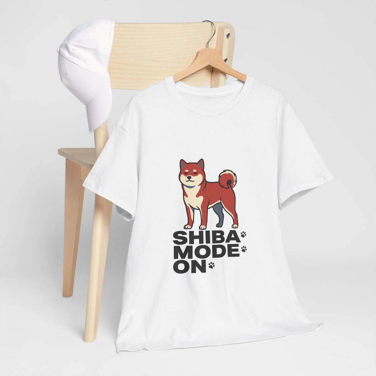 Shiba Mode On — Funny Shiba Inu Dog Tee | Petsy Square