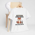 Powered By Shiba Kisses And Iced Coffee — Funny Dog Tee | Petsy Square