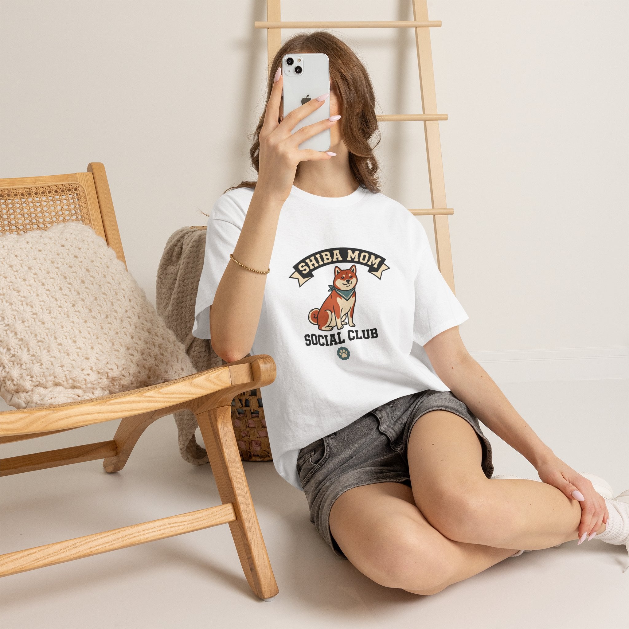 Shiba Mom Social Club — Funny Shiba Inu Dog Mom Tee | Petsy Square