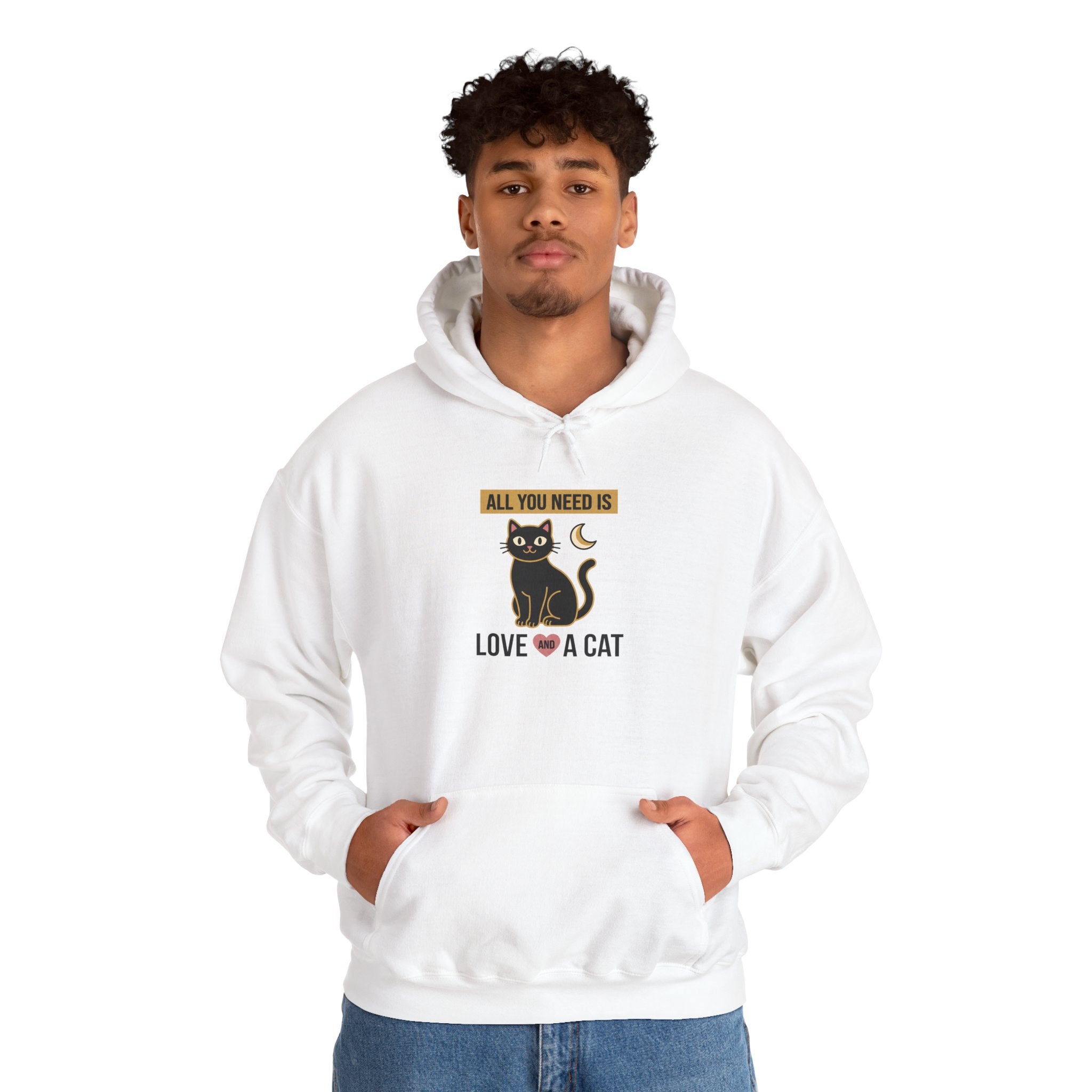 All You Need Is Love And A Cat — Cozy Cat Lover Hoodie | Petsy Square