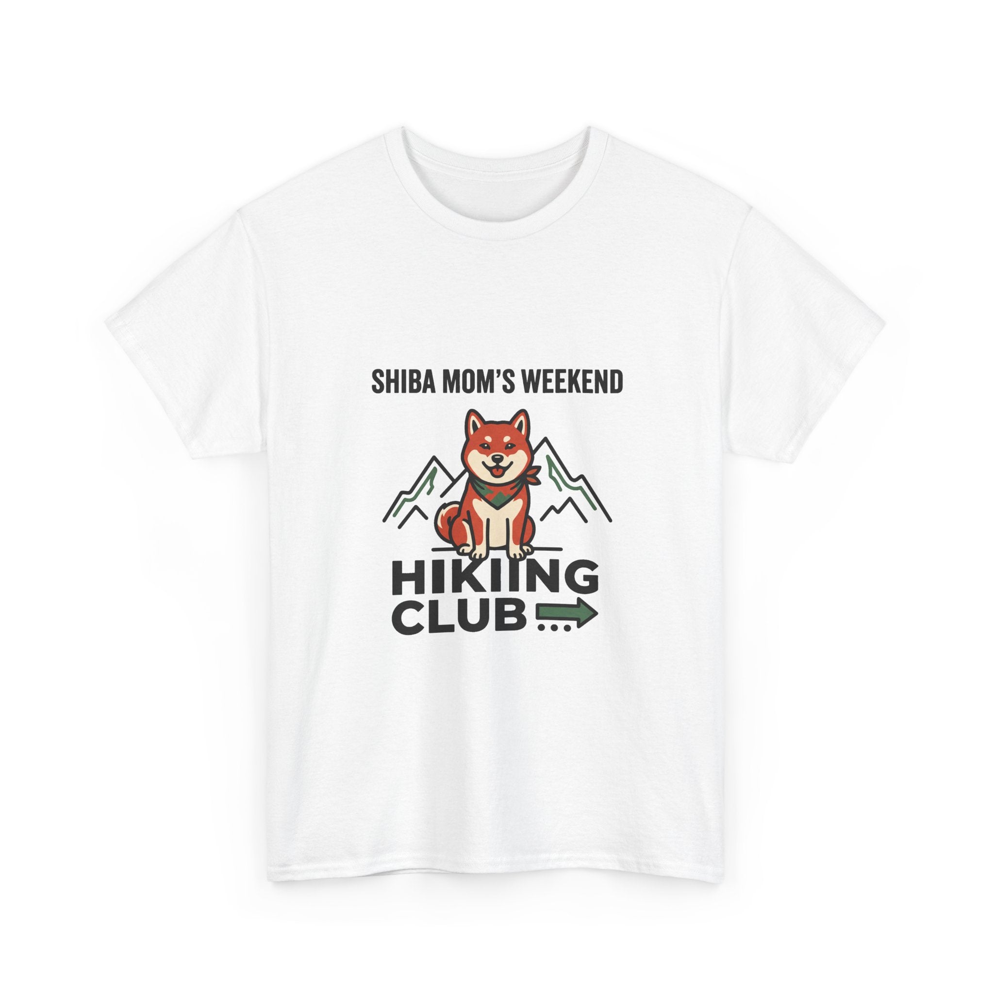 Shiba Mom's Weekend Hiking Club — Funny Shiba Inu Tee | Petsy Square