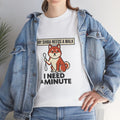 My Shiba Needs A Walk I Need A Minute — Funny Dog Tee | Petsy Square