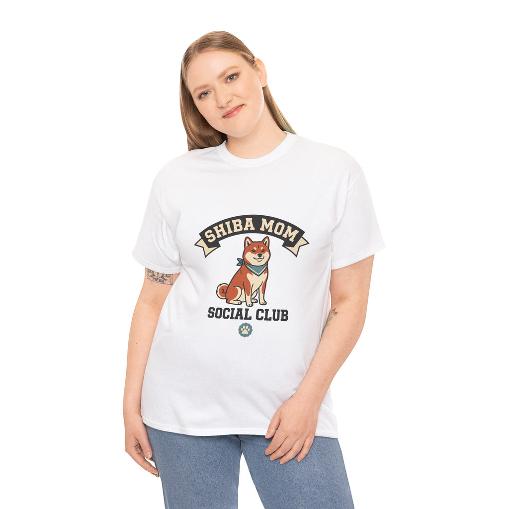 Shiba Mom Social Club — Funny Shiba Inu Dog Mom Tee | Petsy Square