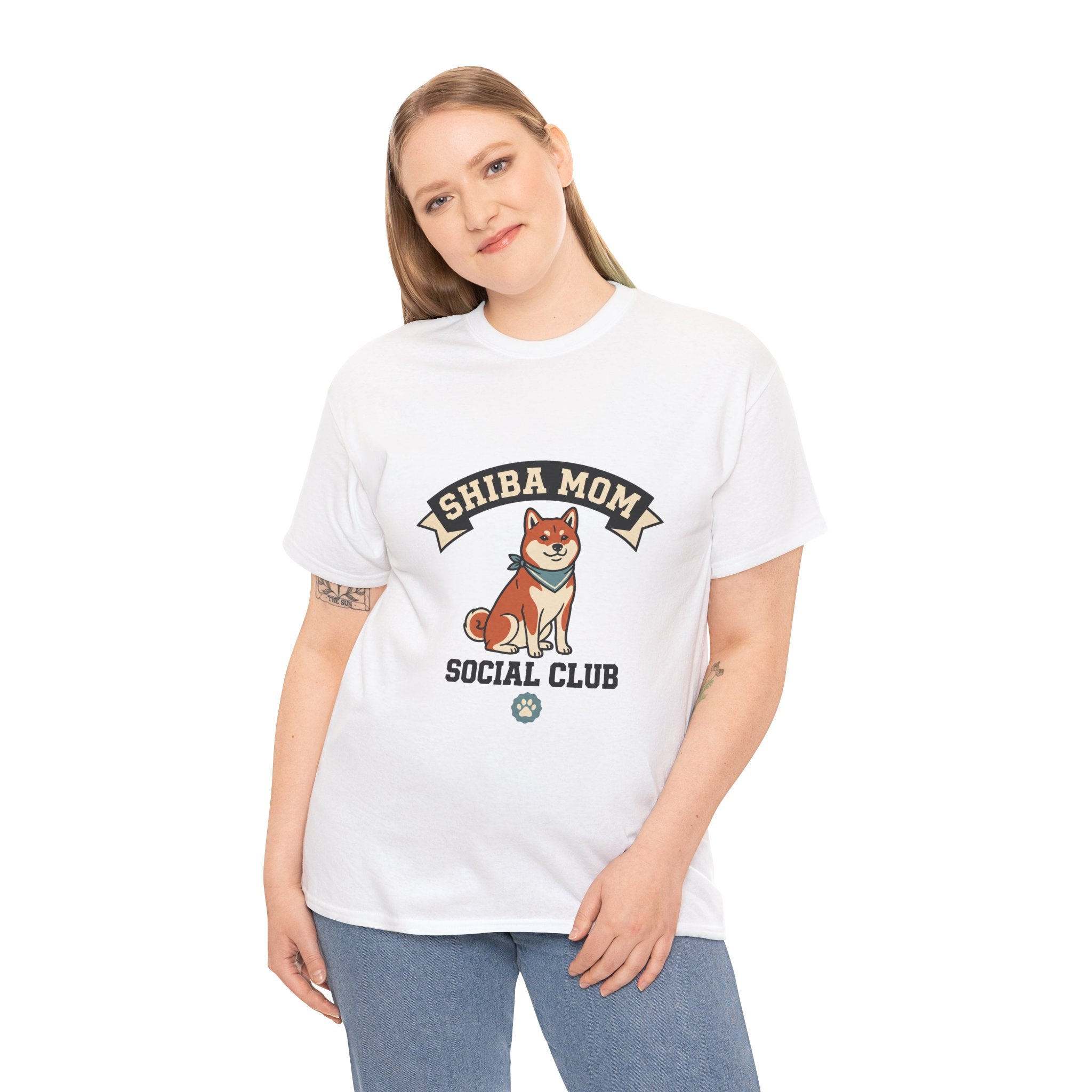Shiba Mom Social Club — Funny Shiba Inu Dog Mom Tee | Petsy Square