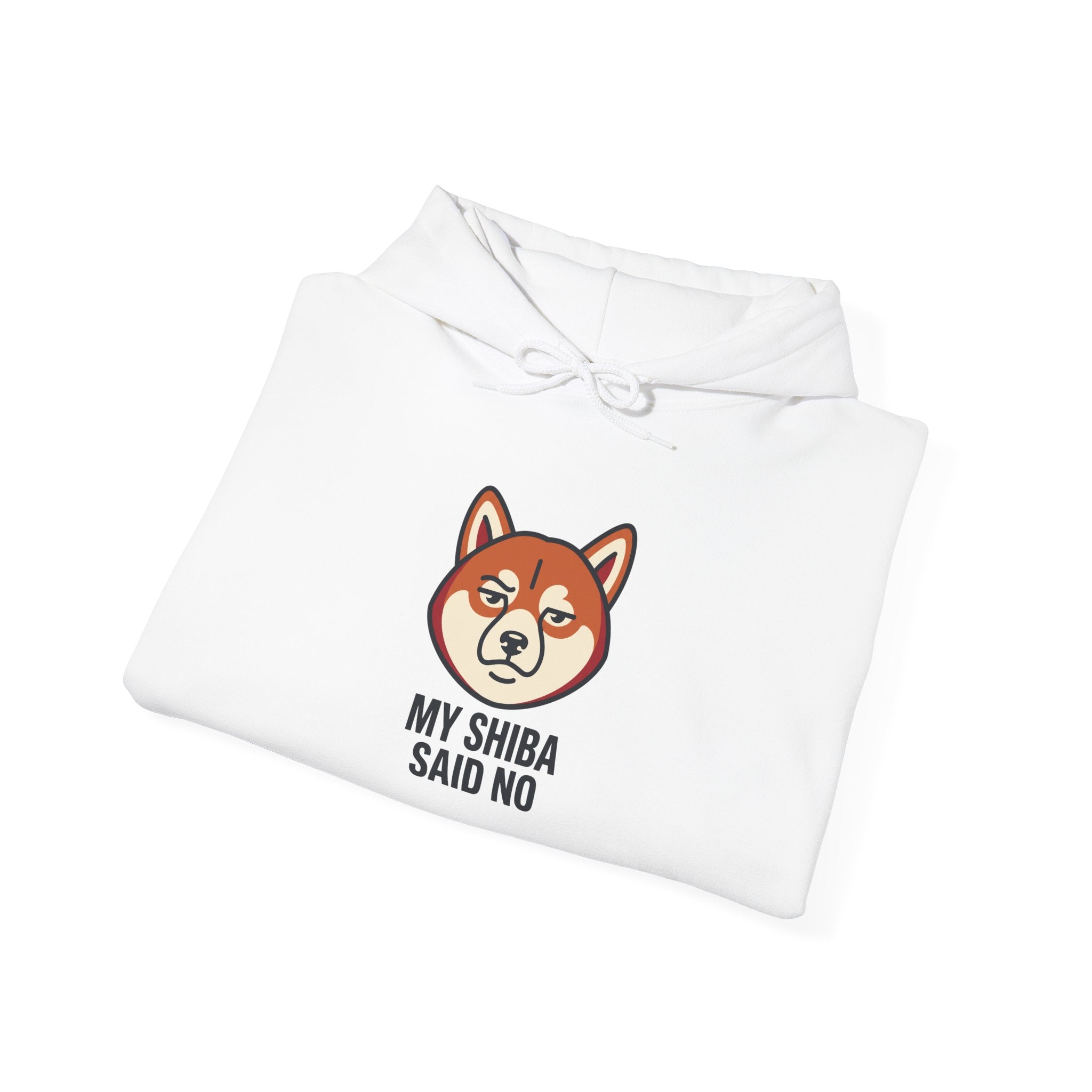 My Shiba Said No — Funny Shiba Inu Dog Lover Hoodie | Petsy Square