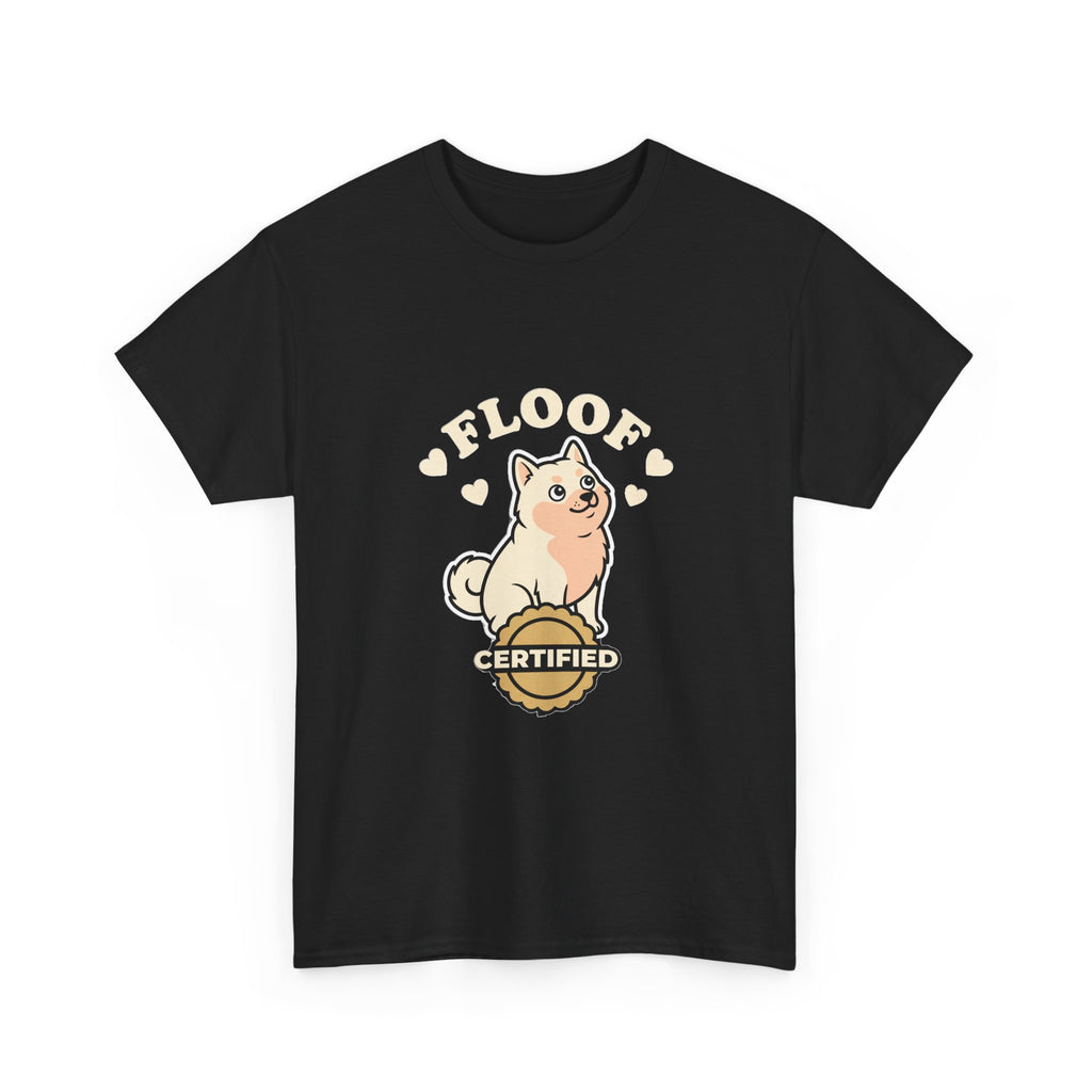 Floof Certified — Cute Cream Shiba Inu Tee | Petsy Square