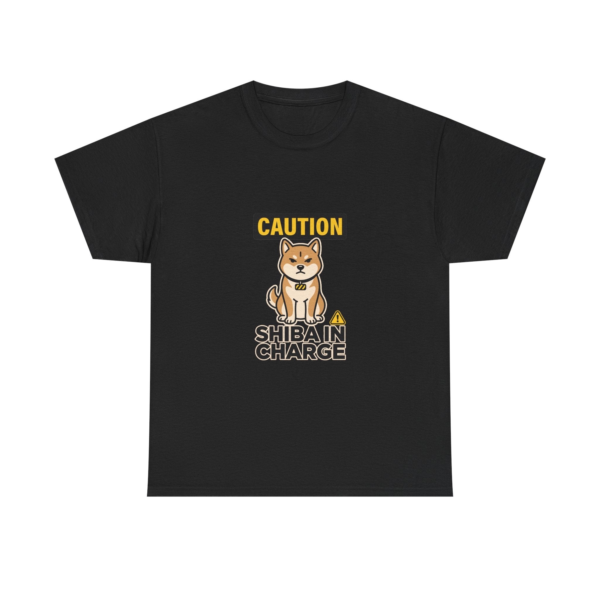 Caution Shiba In Charge — Funny Shiba Inu Dog Lover Tee | Petsy Square