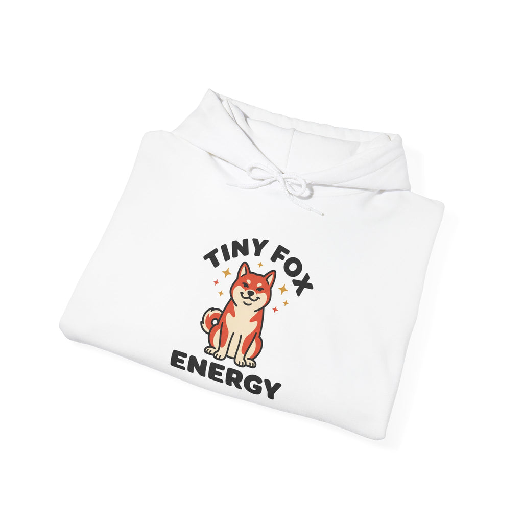 Tiny Fox Energy — Cozy Shiba Inu Hoodie | Petsy Square