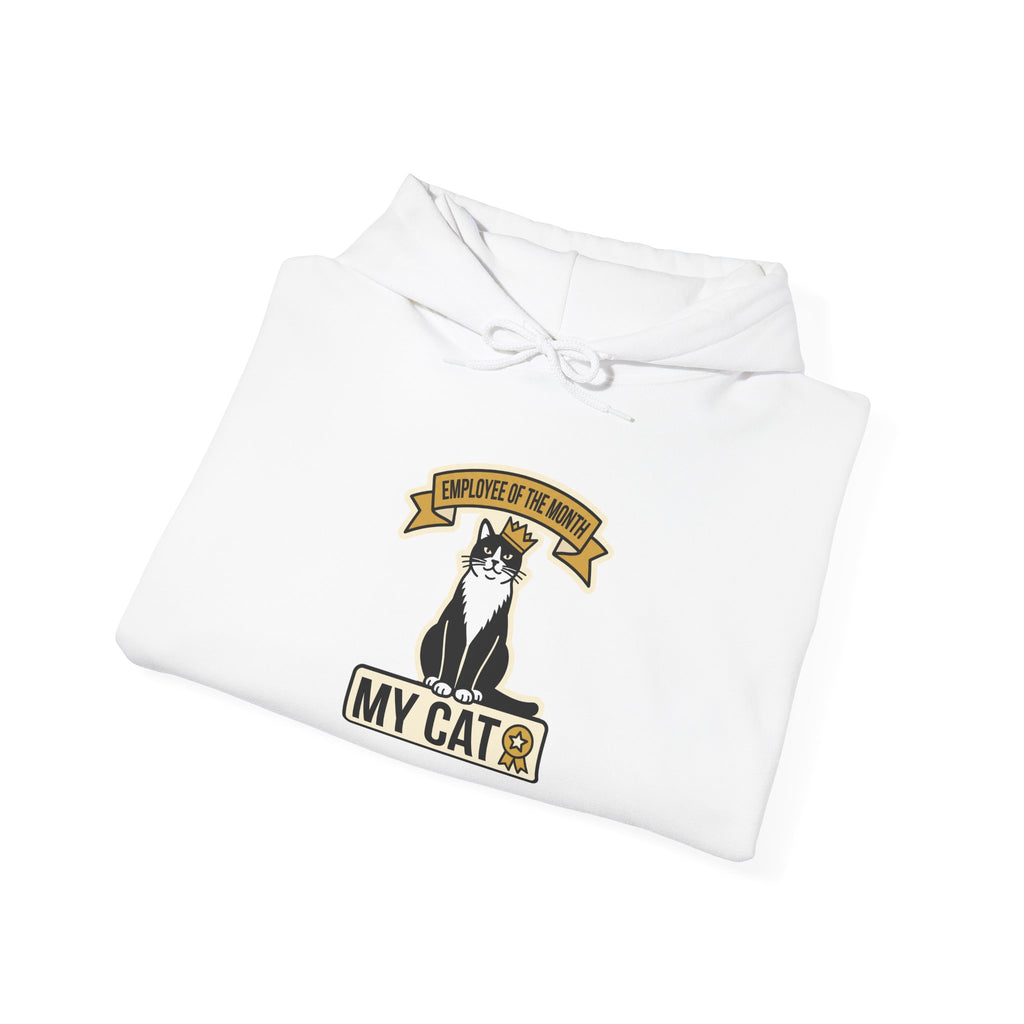 Employee Of The Month: My Cat — Cozy Cat Hoodie | Petsy Square