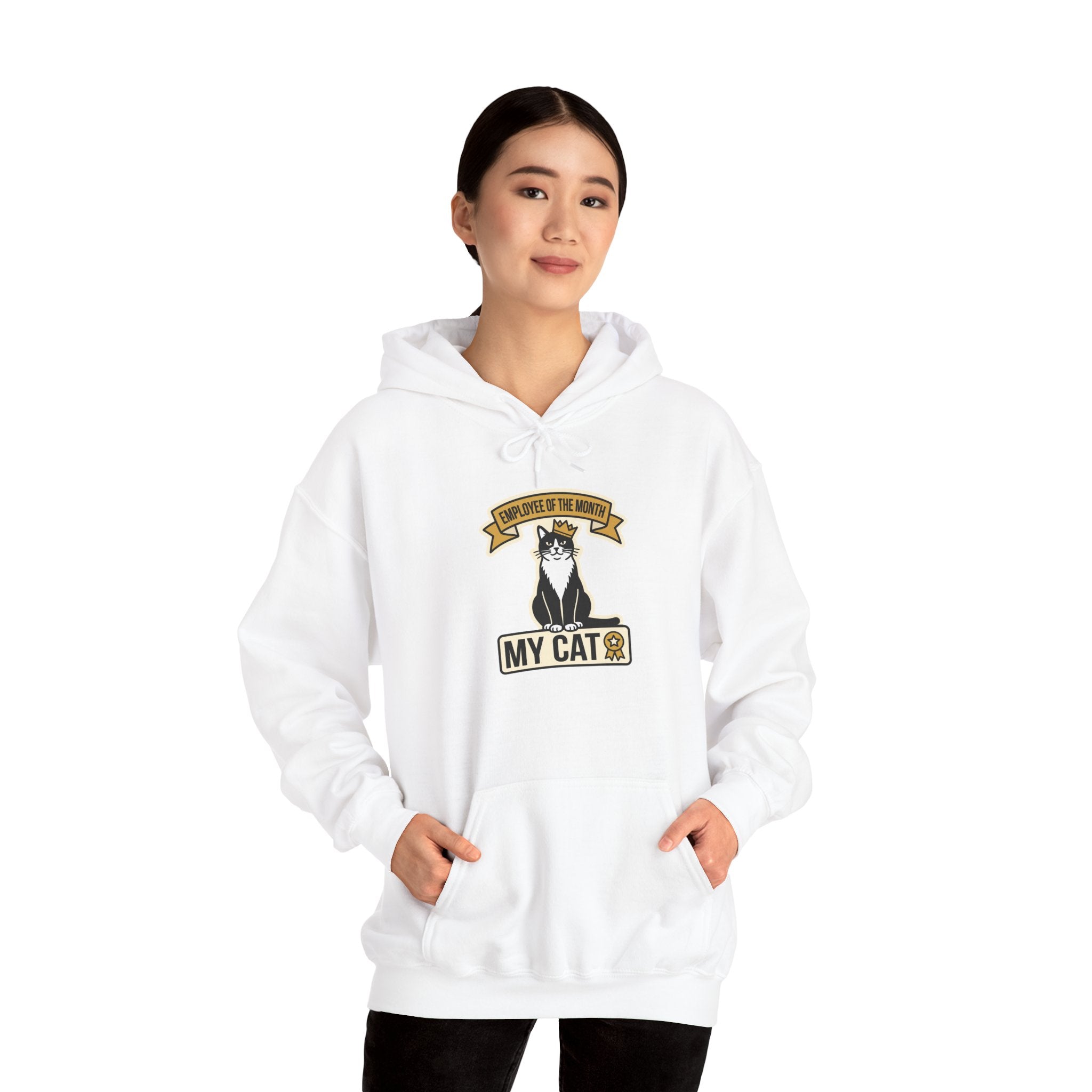 Employee Of The Month: My Cat — Cozy Cat Hoodie | Petsy Square