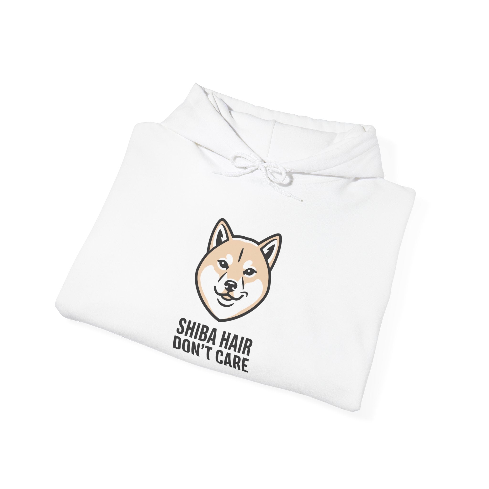 Shiba Hair Don't Care — Sassy Fluffy Shiba Hoodie | Petsy Square