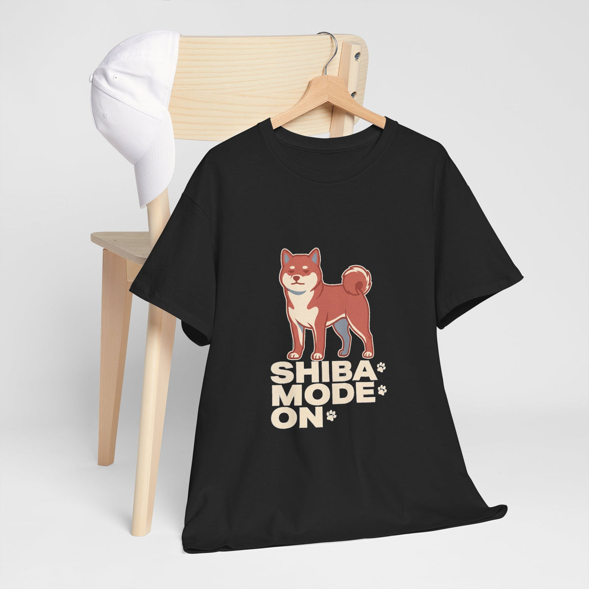 Shiba Mode On — Funny Shiba Inu Dog Tee | Petsy Square