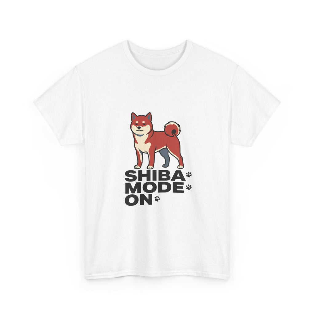 Shiba Mode On — Funny Shiba Inu Dog Tee | Petsy Square