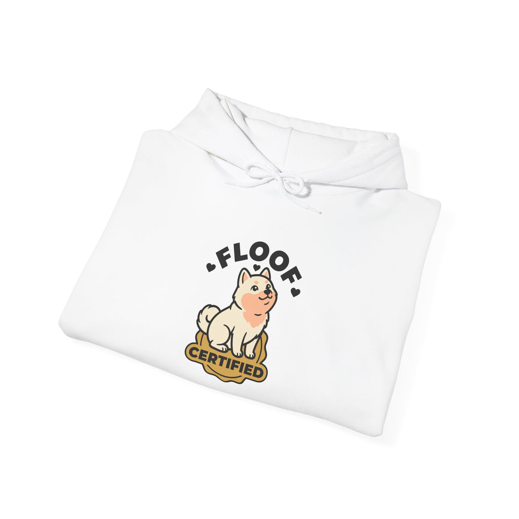 Floof Certified — Cozy Cream Shiba Inu Hoodie | Petsy Square