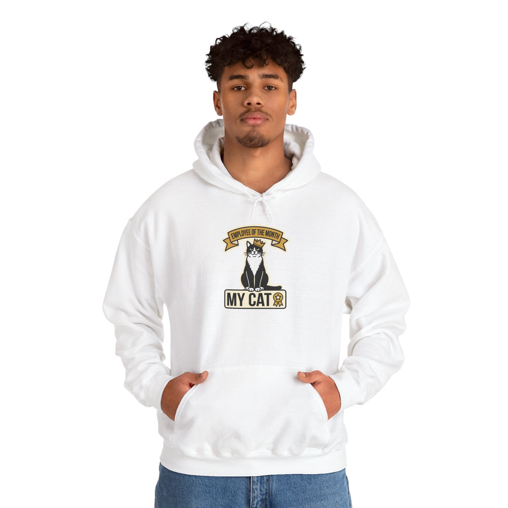 Employee Of The Month: My Cat — Cozy Cat Hoodie | Petsy Square