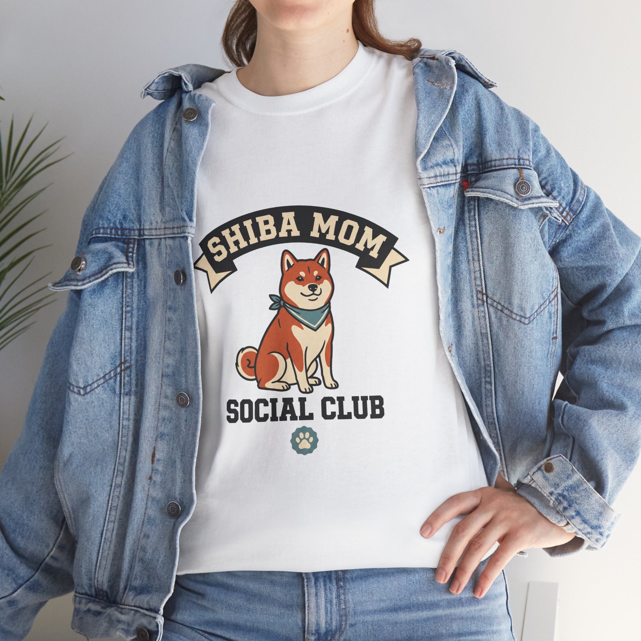 Shiba Mom Social Club — Funny Shiba Inu Dog Mom Tee | Petsy Square
