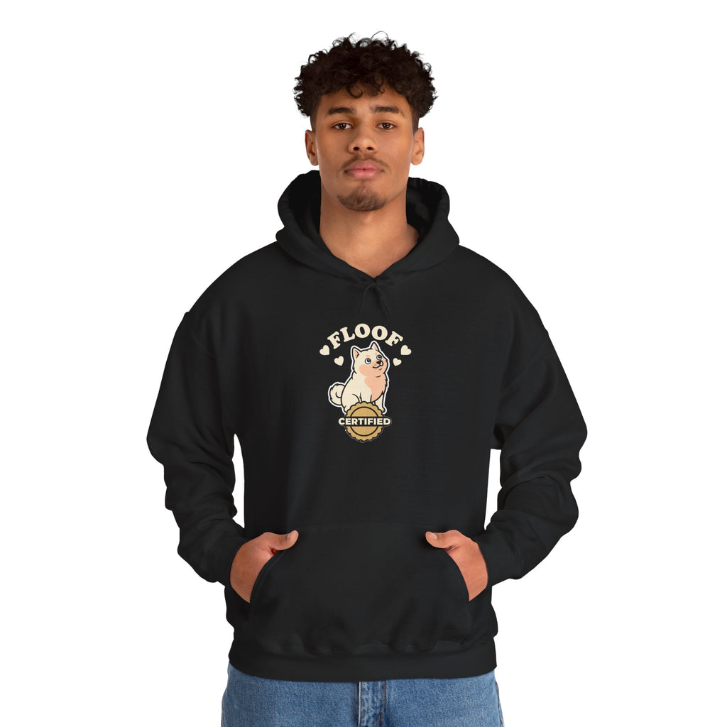 Floof Certified — Cozy Cream Shiba Inu Hoodie | Petsy Square