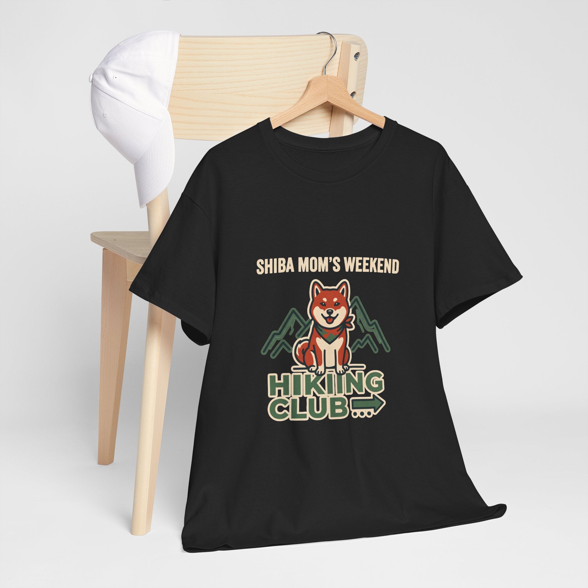 Shiba Mom's Weekend Hiking Club — Funny Shiba Inu Tee | Petsy Square