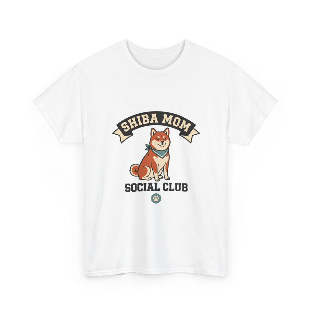 Shiba Mom Social Club — Funny Shiba Inu Dog Mom Tee | Petsy Square