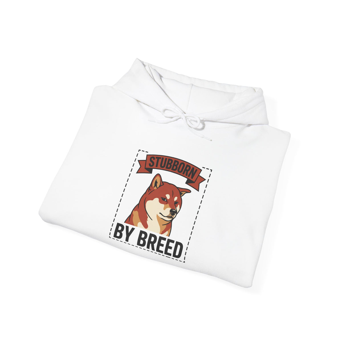 Stubborn By Breed — Cozy Shiba Inu Hoodie | Petsy Square