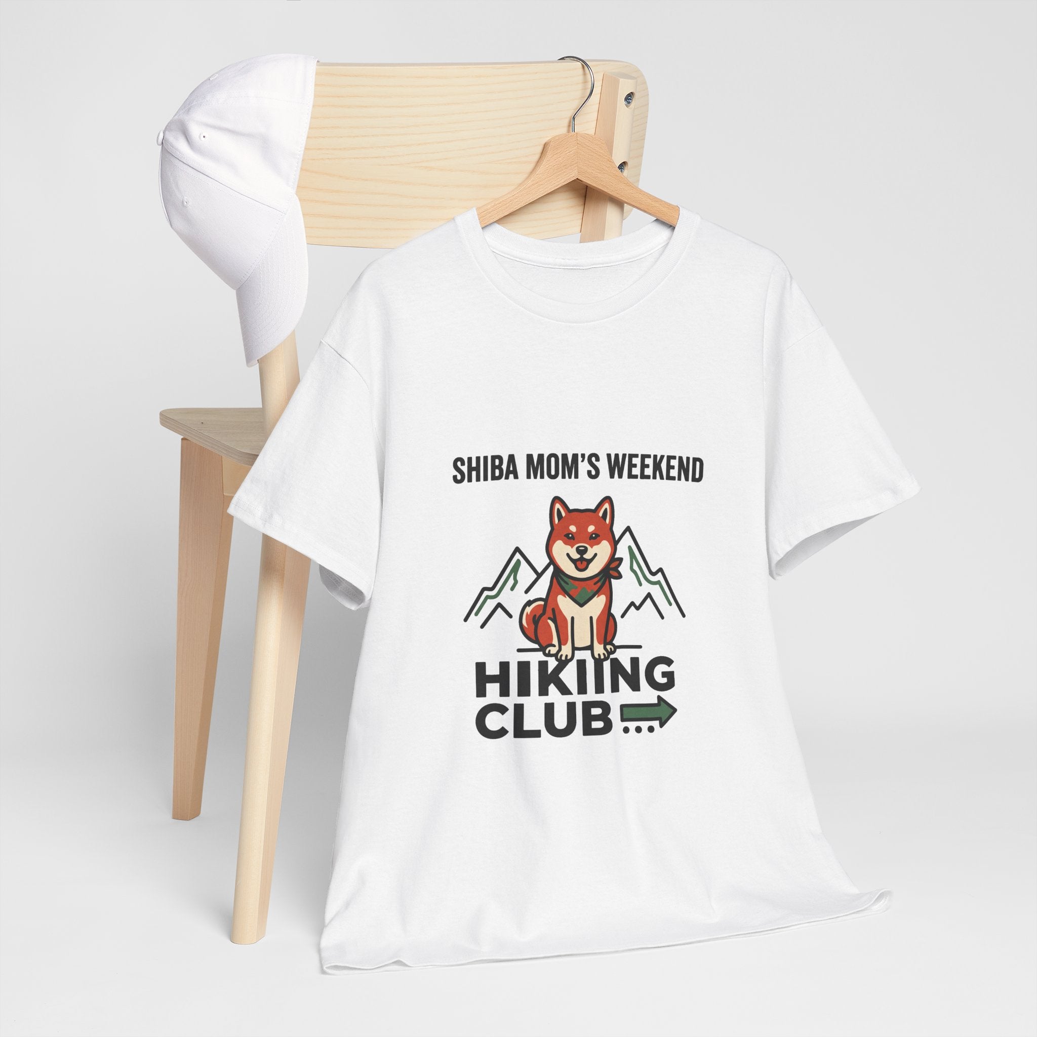 Shiba Mom's Weekend Hiking Club — Funny Shiba Inu Tee | Petsy Square