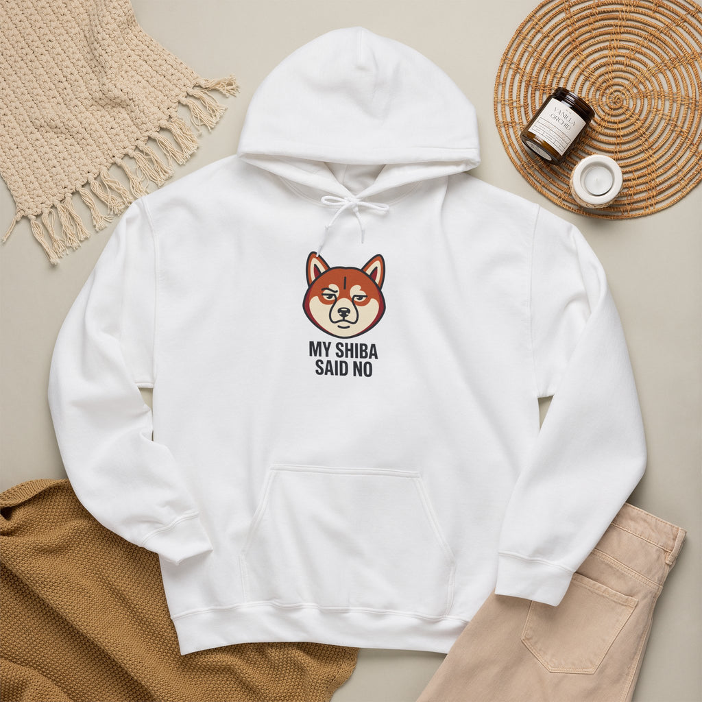 My Shiba Said No — Funny Shiba Inu Dog Lover Hoodie | Petsy Square