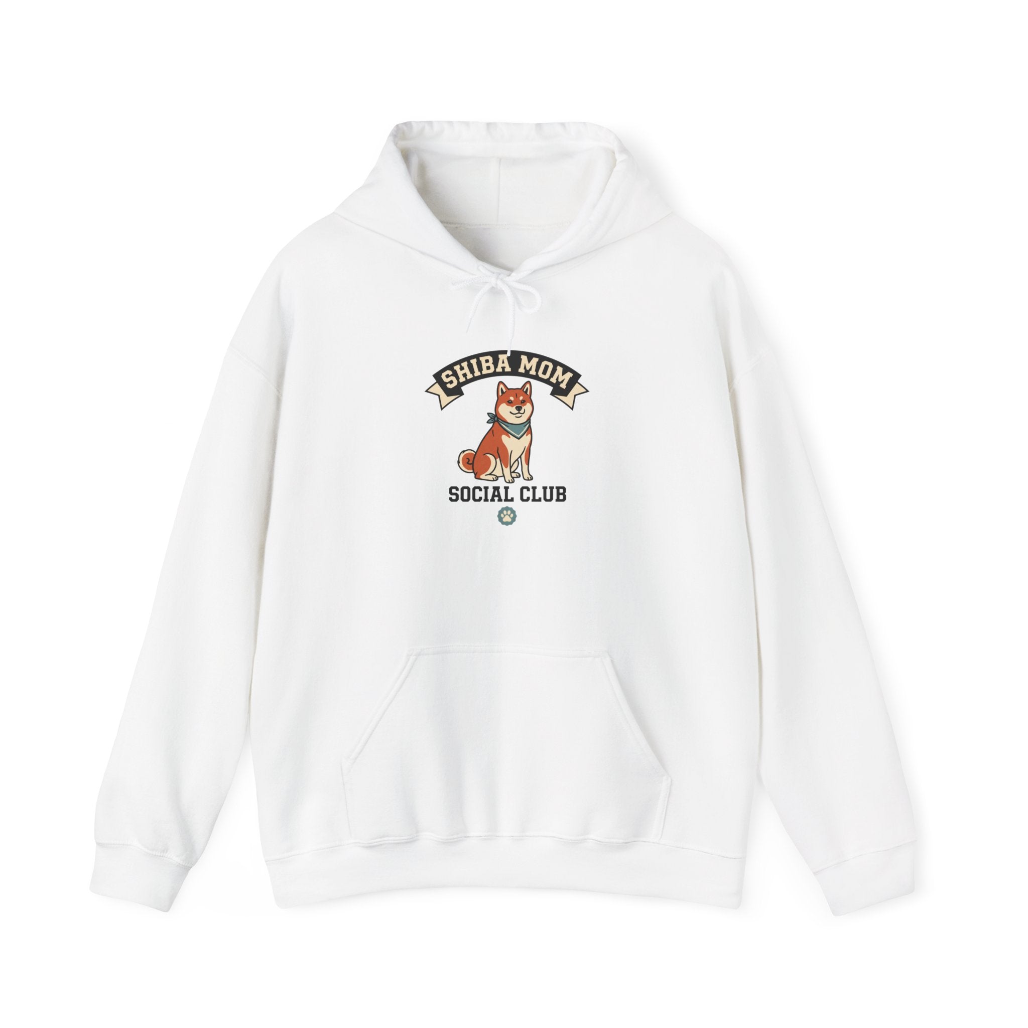 Shiba Mom Social Club — Cozy Shiba Inu Dog Mom Hoodie | Petsy Square