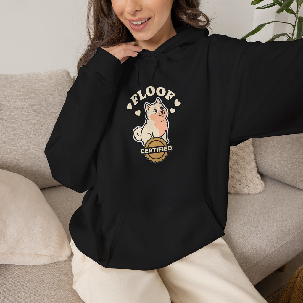 Floof Certified — Cozy Cream Shiba Inu Hoodie | Petsy Square
