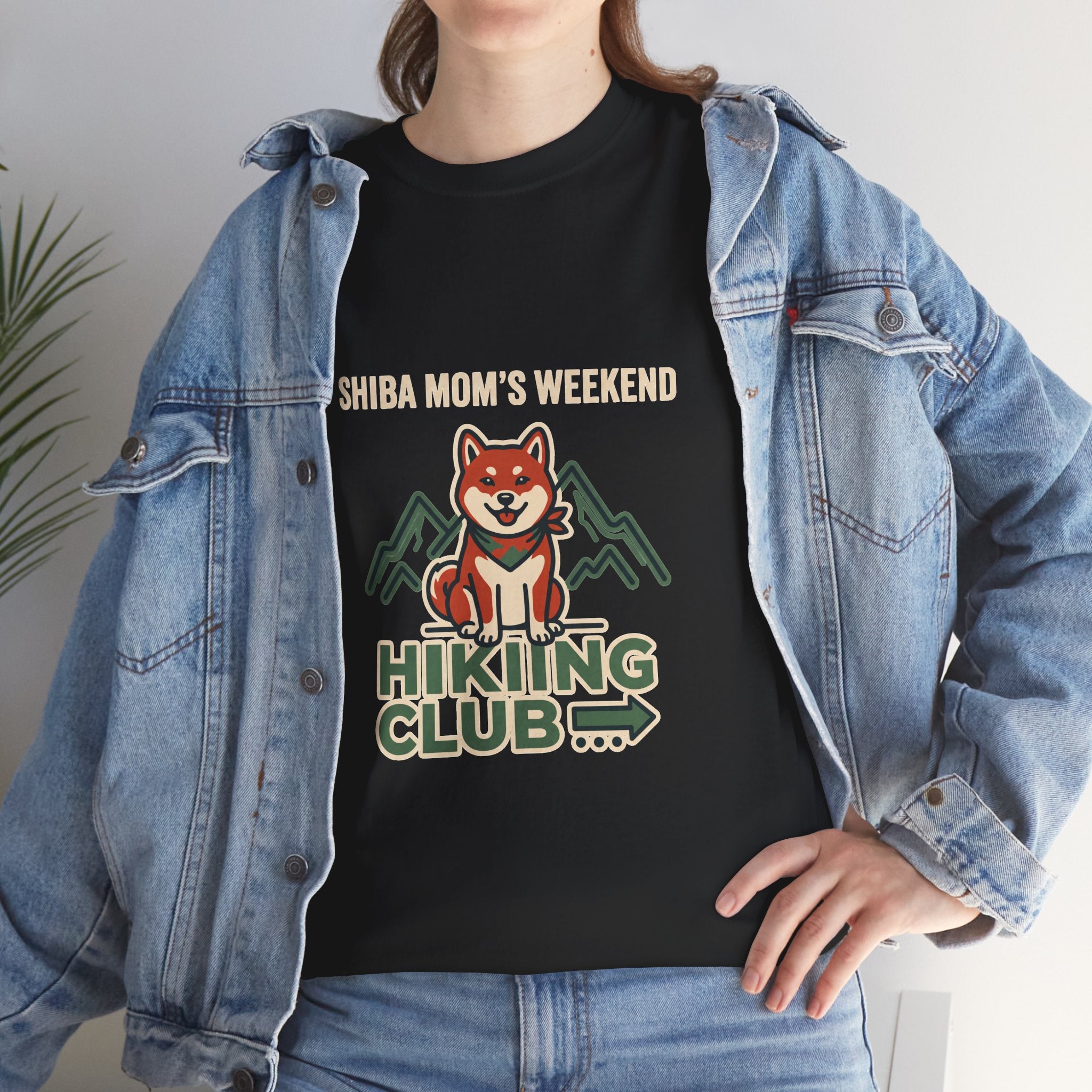 Shiba Mom's Weekend Hiking Club — Funny Shiba Inu Tee | Petsy Square