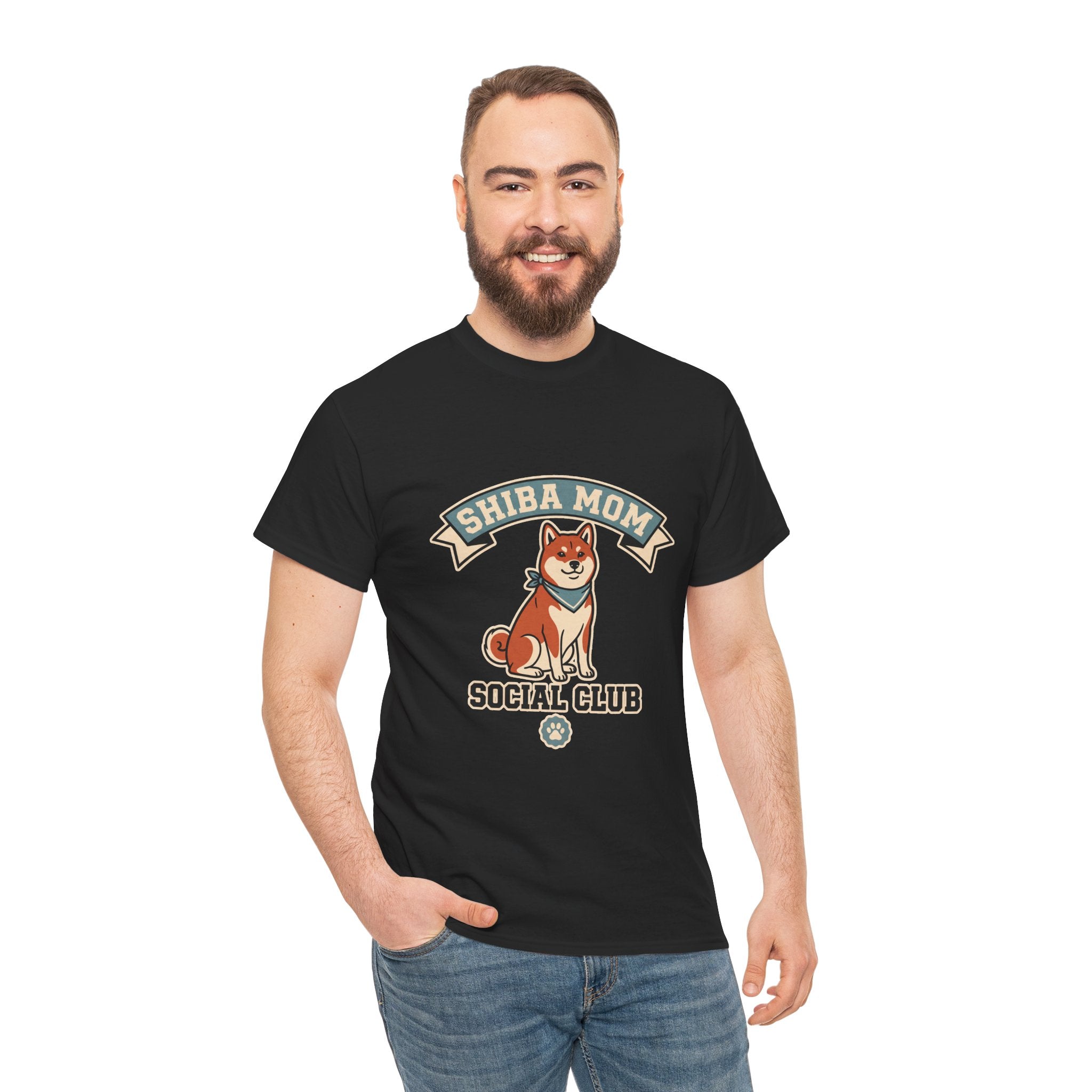 Shiba Mom Social Club — Funny Shiba Inu Dog Mom Tee | Petsy Square