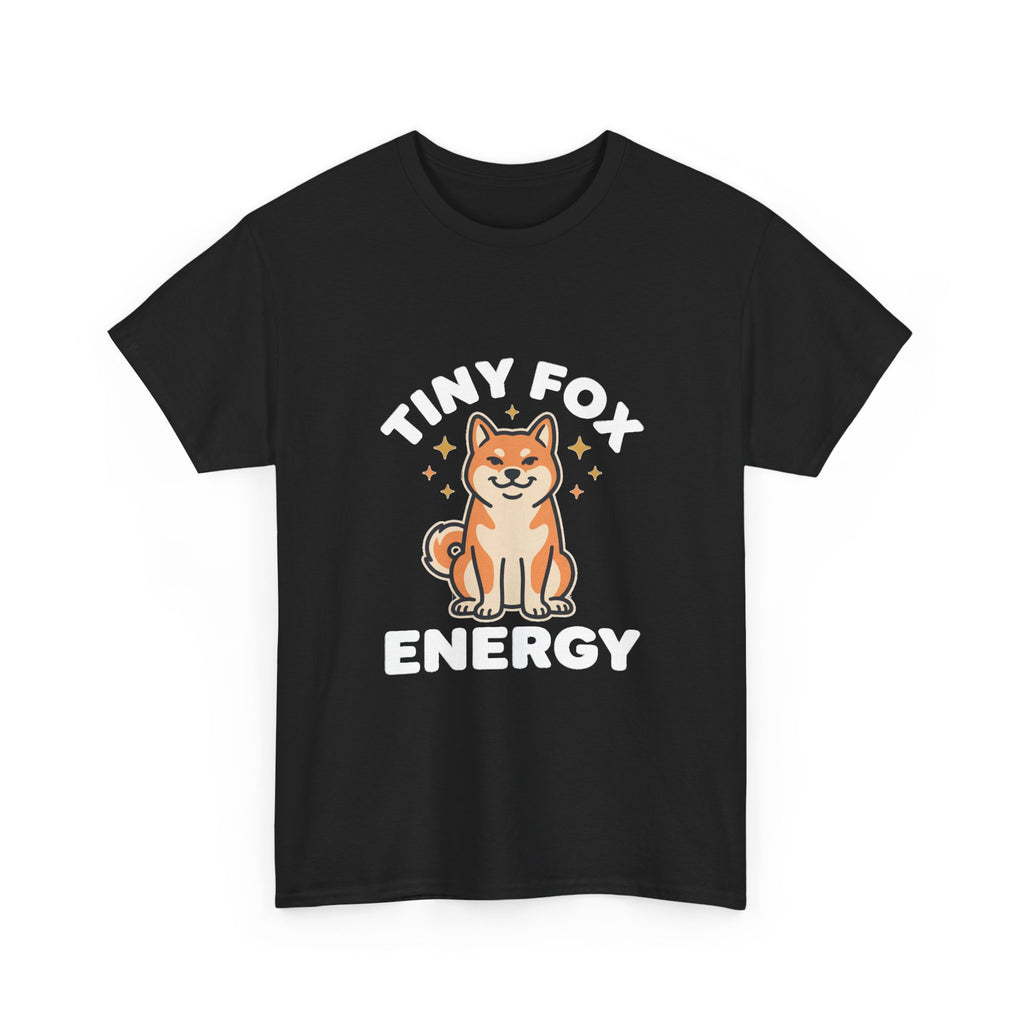 Tiny Fox Energy — Funny Shiba Inu Tee | Petsy Square
