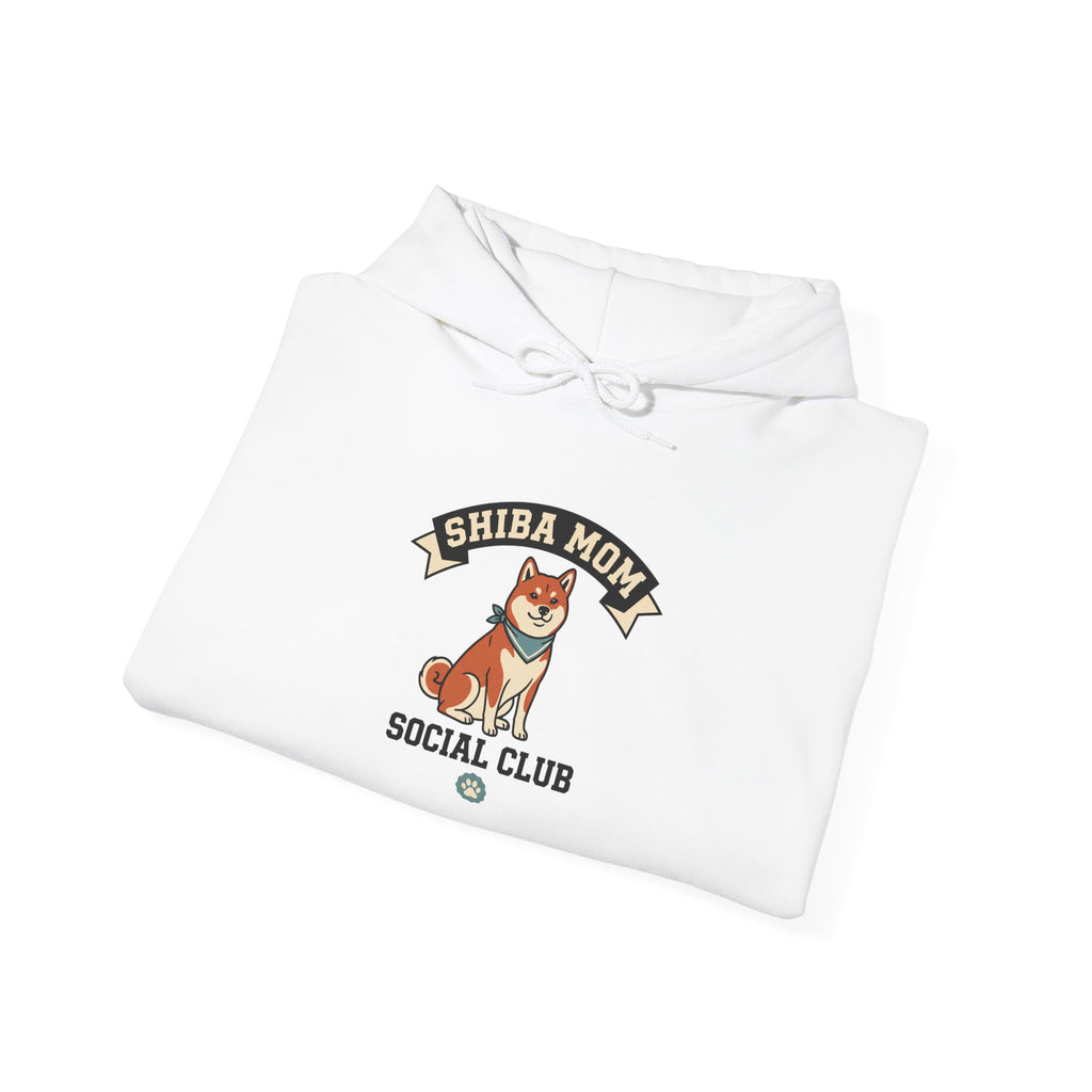 Shiba Mom Social Club — Cozy Shiba Inu Dog Mom Hoodie | Petsy Square