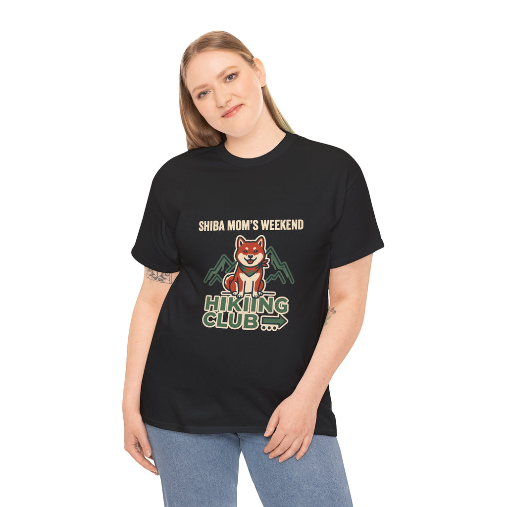 Shiba Mom's Weekend Hiking Club — Funny Shiba Inu Tee | Petsy Square