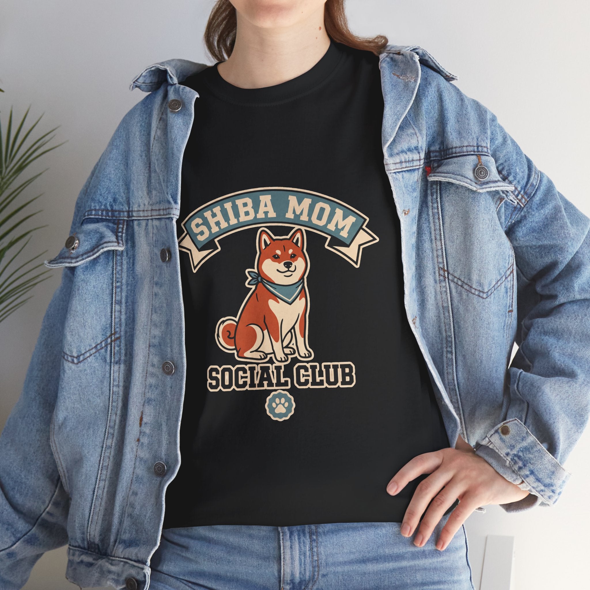 Shiba Mom Social Club — Funny Shiba Inu Dog Mom Tee | Petsy Square