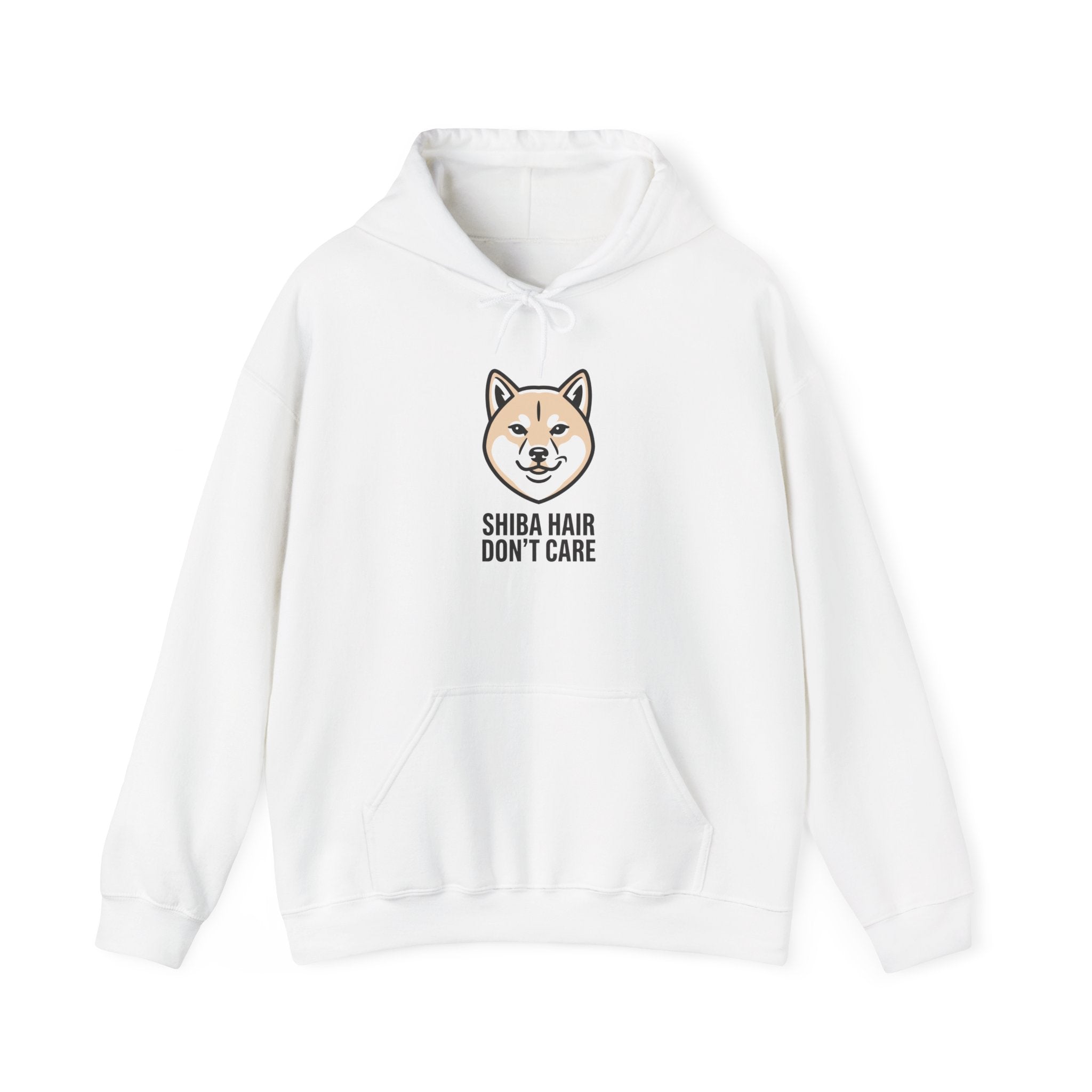 Shiba Hair Don't Care — Sassy Fluffy Shiba Hoodie | Petsy Square