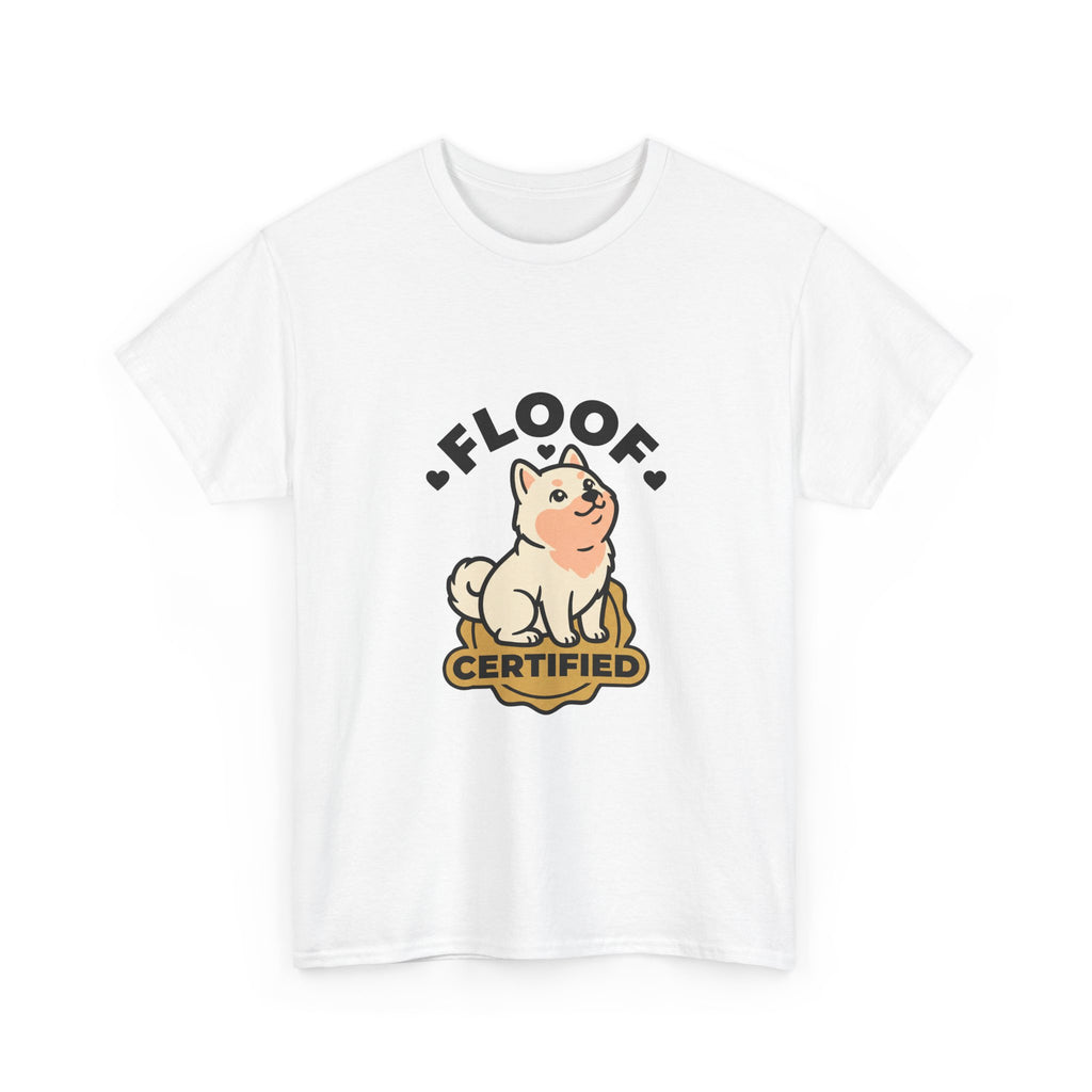 Floof Certified — Cute Cream Shiba Inu Tee | Petsy Square